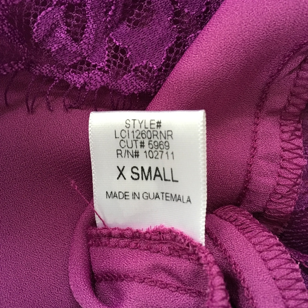 Harlowe & Graham Double Layer Lace Cami - Picture 8 of 8